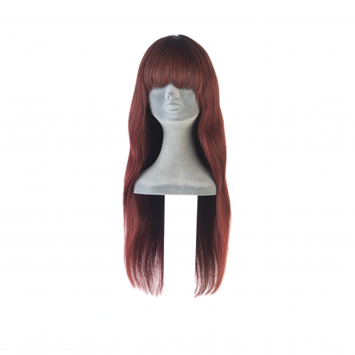 5586 | Liso Ondulado Ombré Pintado | #40 Vermelho