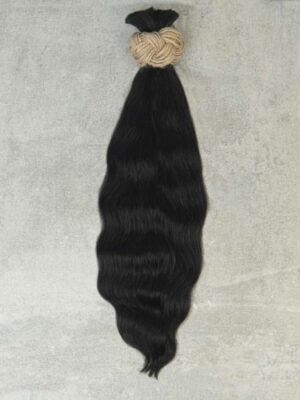 1122 | Liso-Ondulado |  #1 Preto | 1un = 100g - 45/48cm